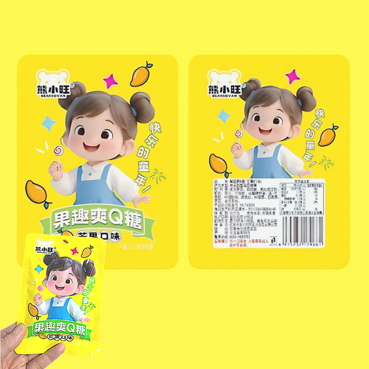 果趣爽Q糖芒果口味