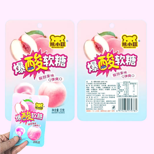 爆酸软糖白桃口味