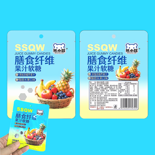 酸甜水果口味凝胶软糖